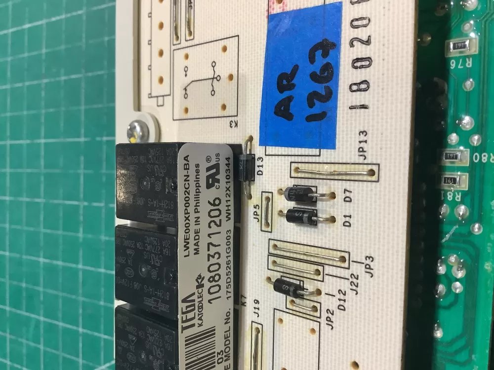 GE WH12X10404 175D526G002 WH12X10344 Washer Control Board AZ227761 | AR1267
