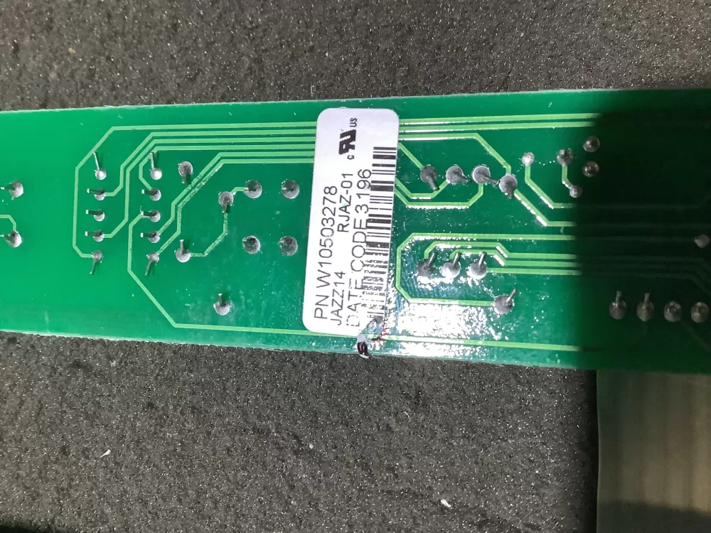 Whirlpool Maytag W10503278 Refrigerator Control Board AZ124533 | NR2261