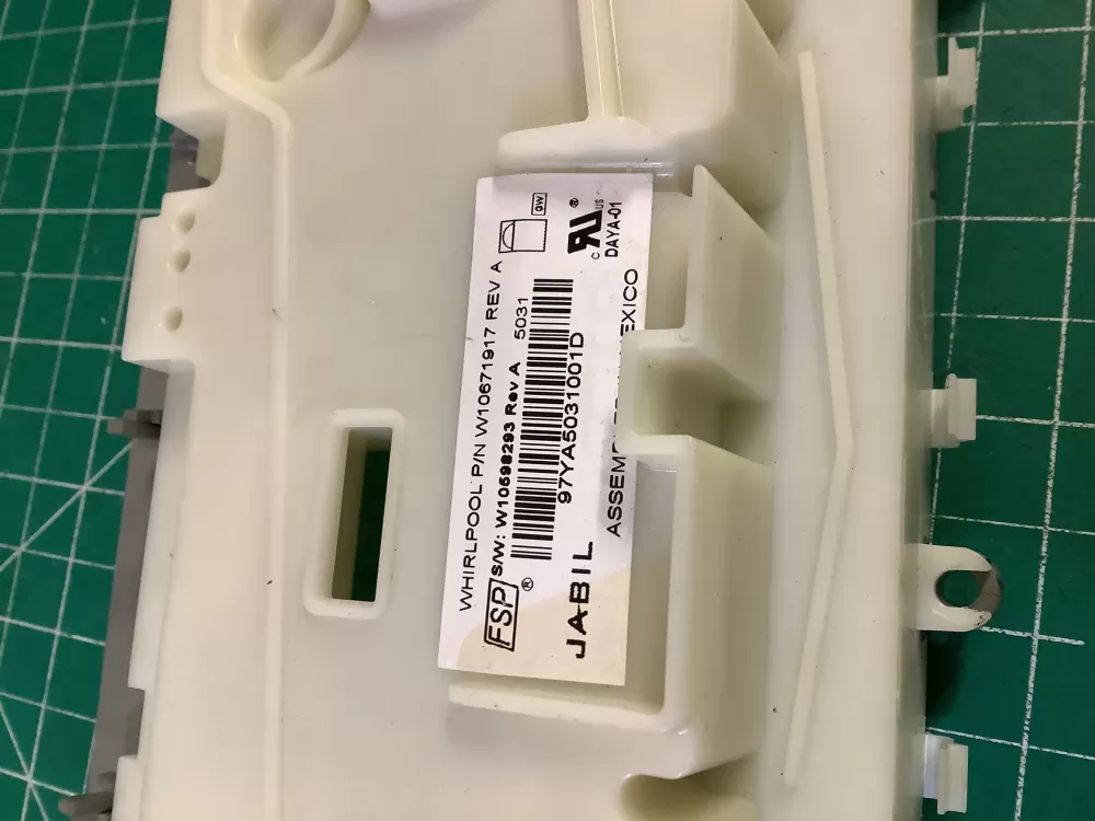 Whirlpool W10817282 W10546454 Dishwasher Control Board AZ176068| NR2634