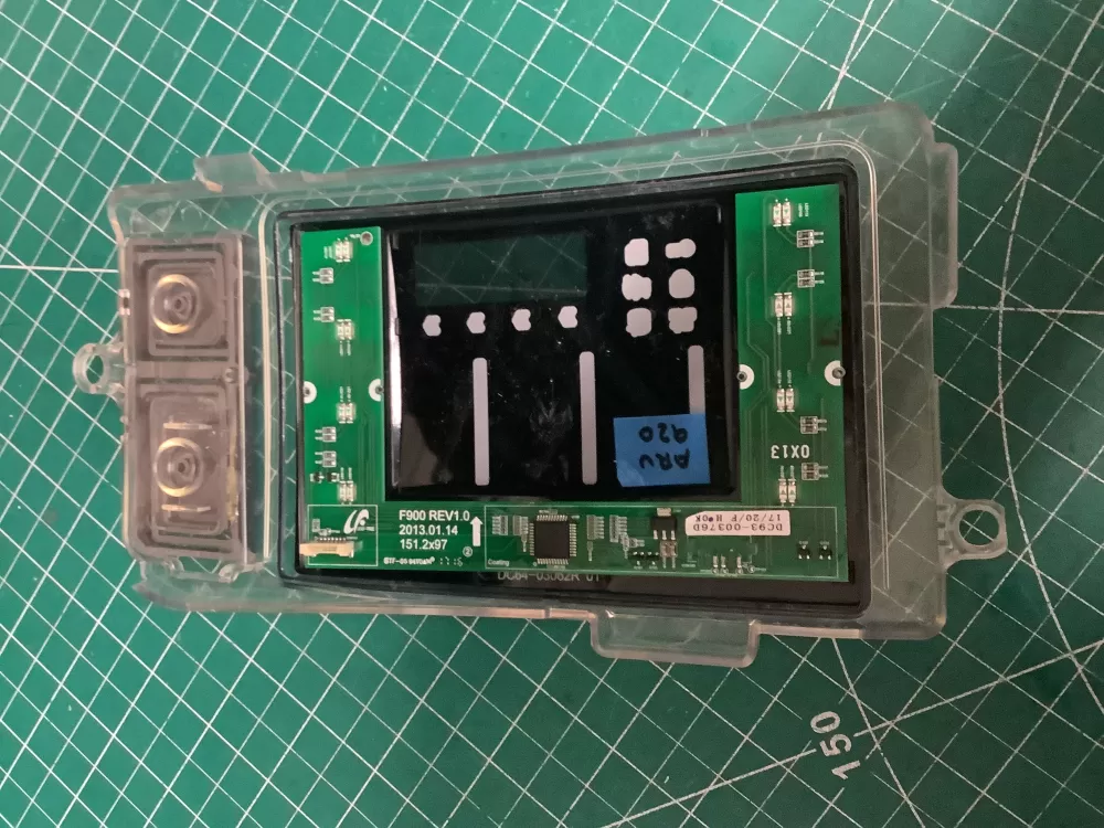 Samsung DC92-01607J DC94-06643A Dryer UI Control Board AZ210941 | ARV920