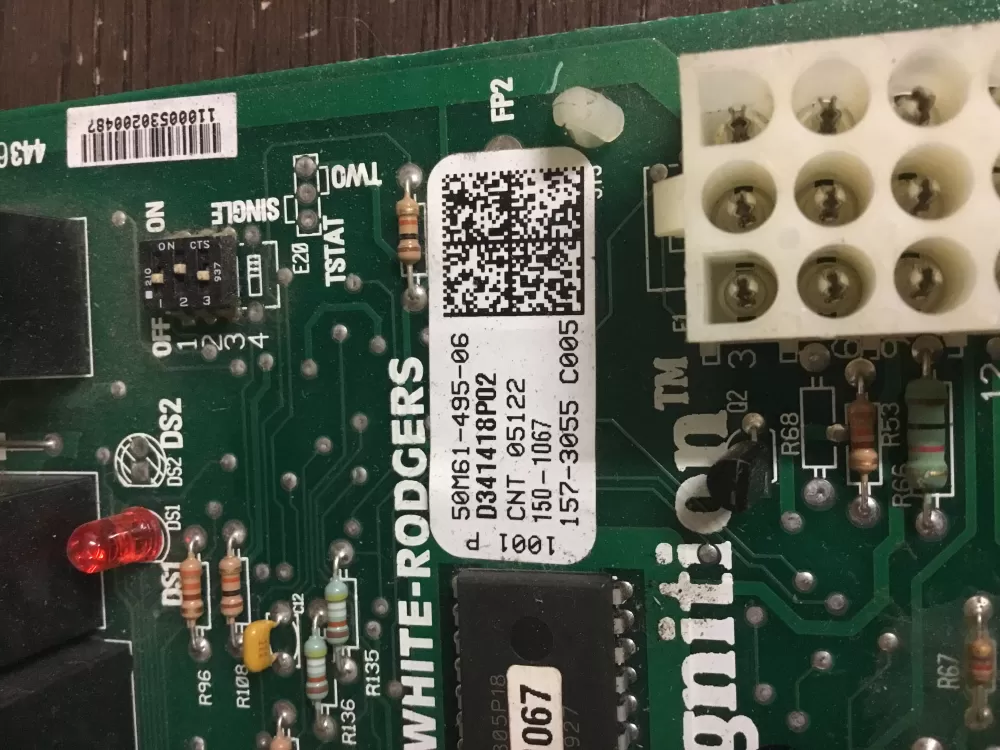White Rodgers D341418P02 Furnace 2 Stage Control Circuit Board AZ10681 | NR526
