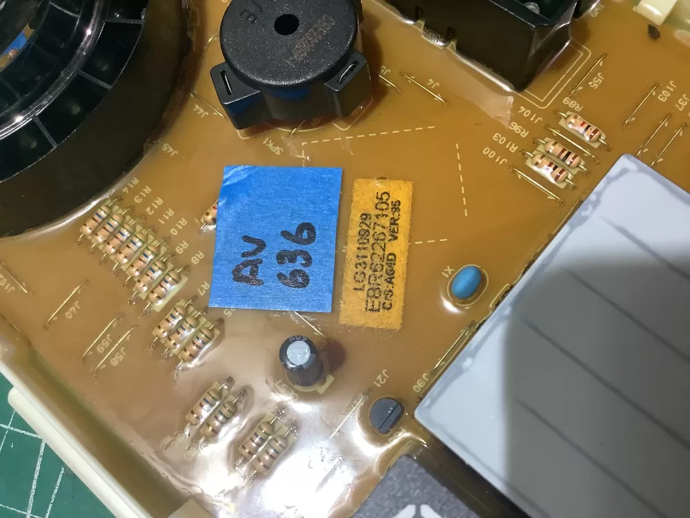 LG EBR62267105 EBR62267102 EAX60993601 Washer Control Board AZ187925 | AV636