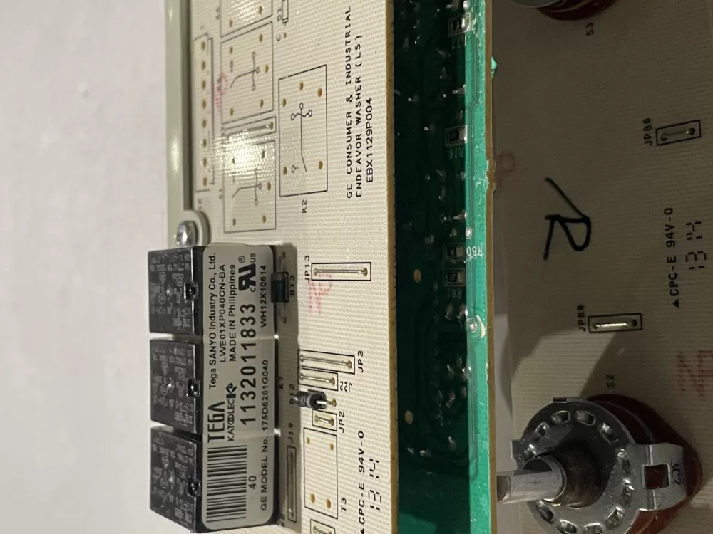 GE 175D5261G040 EBX1129P004 WH12X10614 Washer Control Board AZ198129 | KM2740