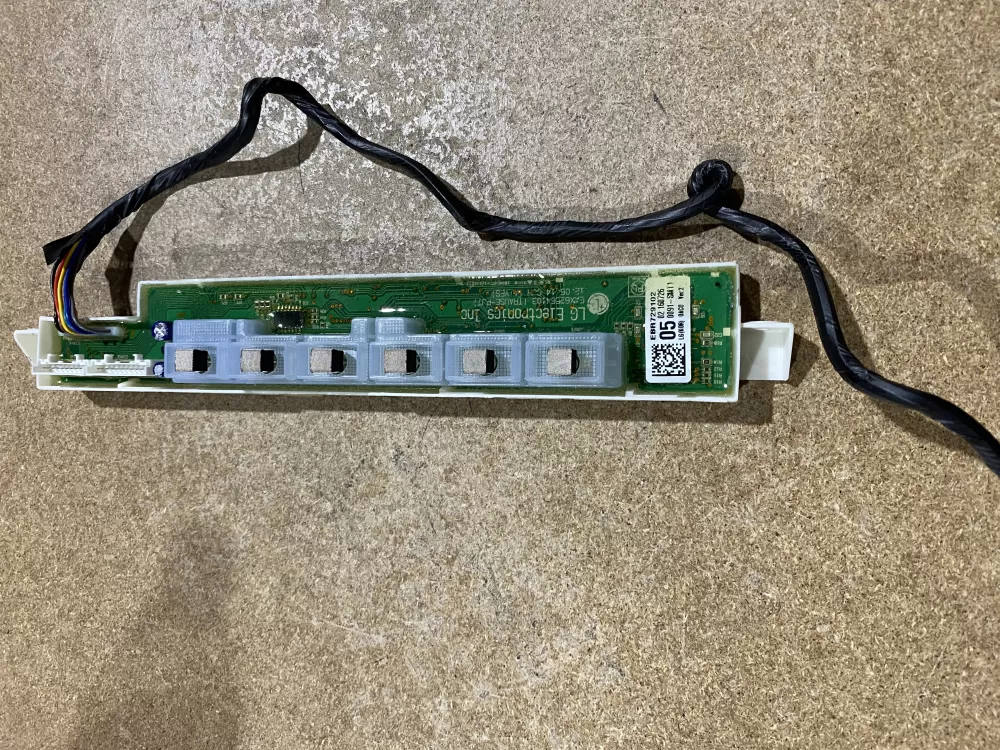 LG EBR72910205 Dishwasher Control Board