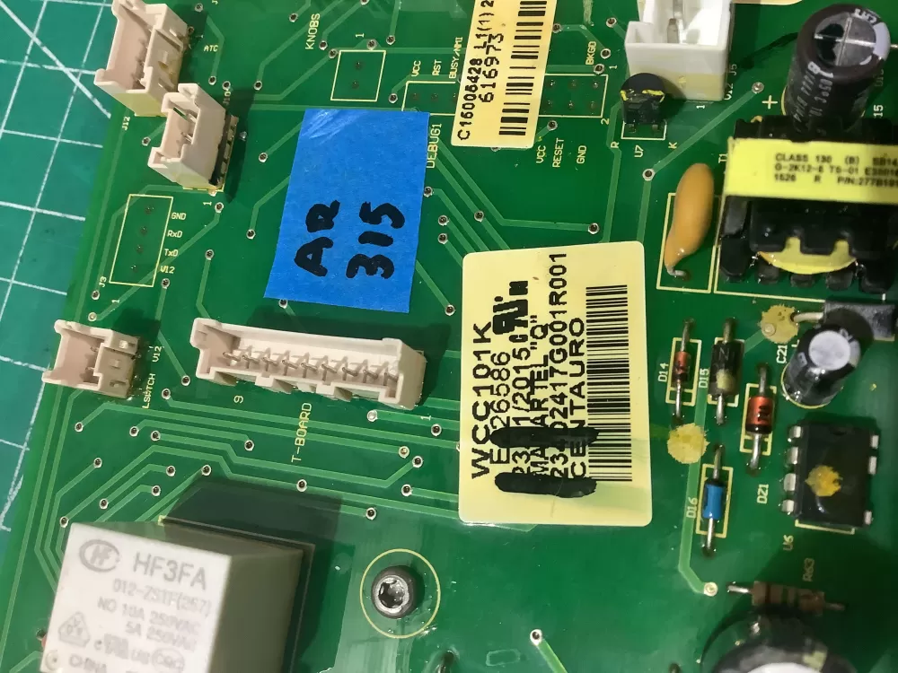 GE Hotpoint WCC101K Washer Control Board AZ190296 | AR315