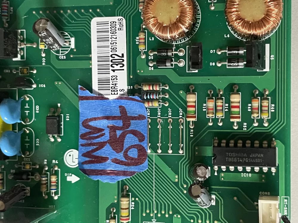 LG EBR41531302 PS12725025 Refrigerator Control Board AZ47335 | Wm646