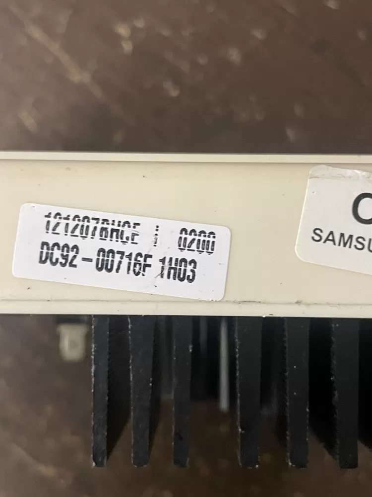 Samsung DC92 00716F Washer Control Board AZ45545 | Wmv147