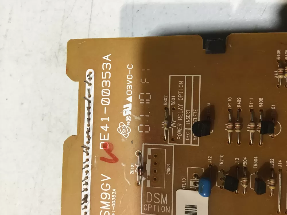 Samsung DE41 00353A Oven Range Control Board AZ48861 | NR1793