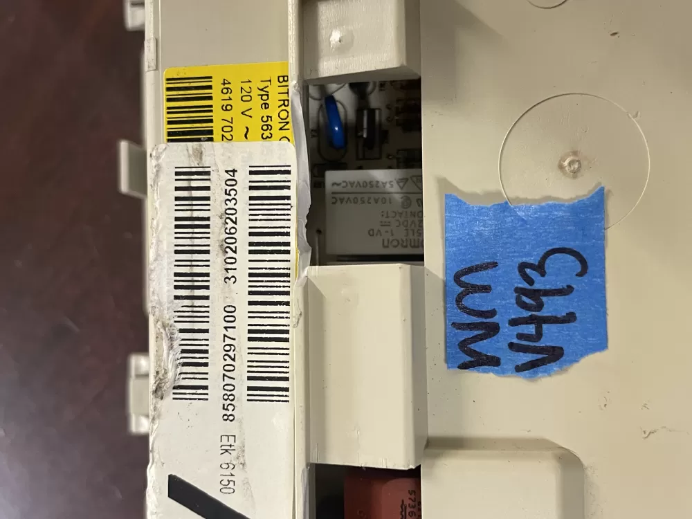 Whirlpool 858070297100 Washer Control Board AZ59193 | Wmv493