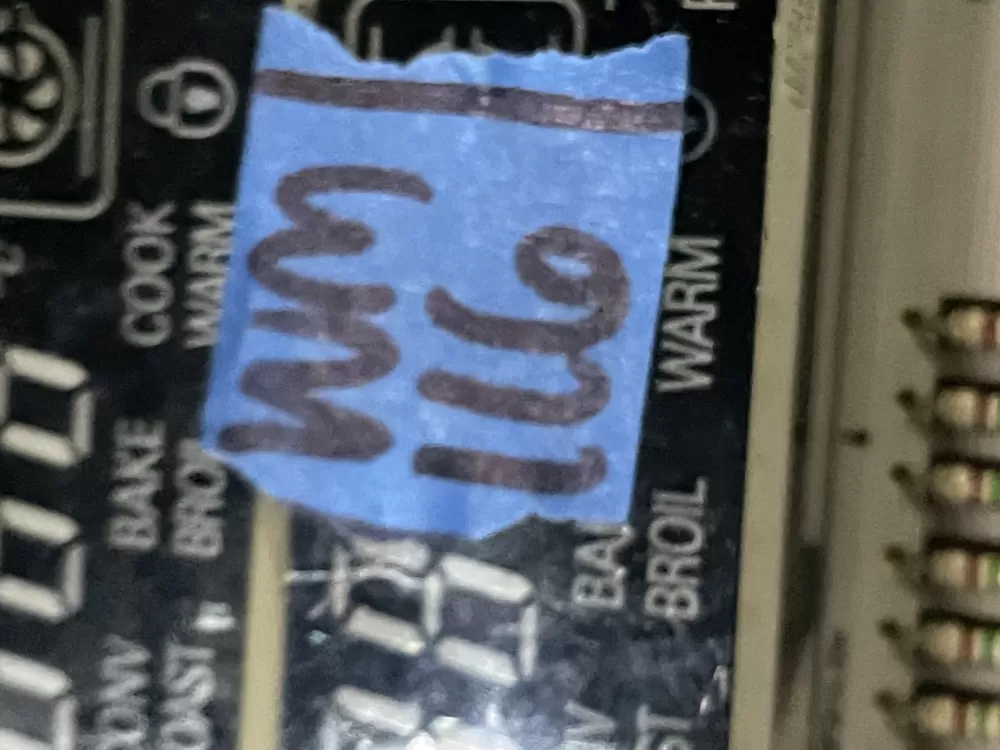 LG EBR72822801 Range Display Control Board AZ27839 | WM116