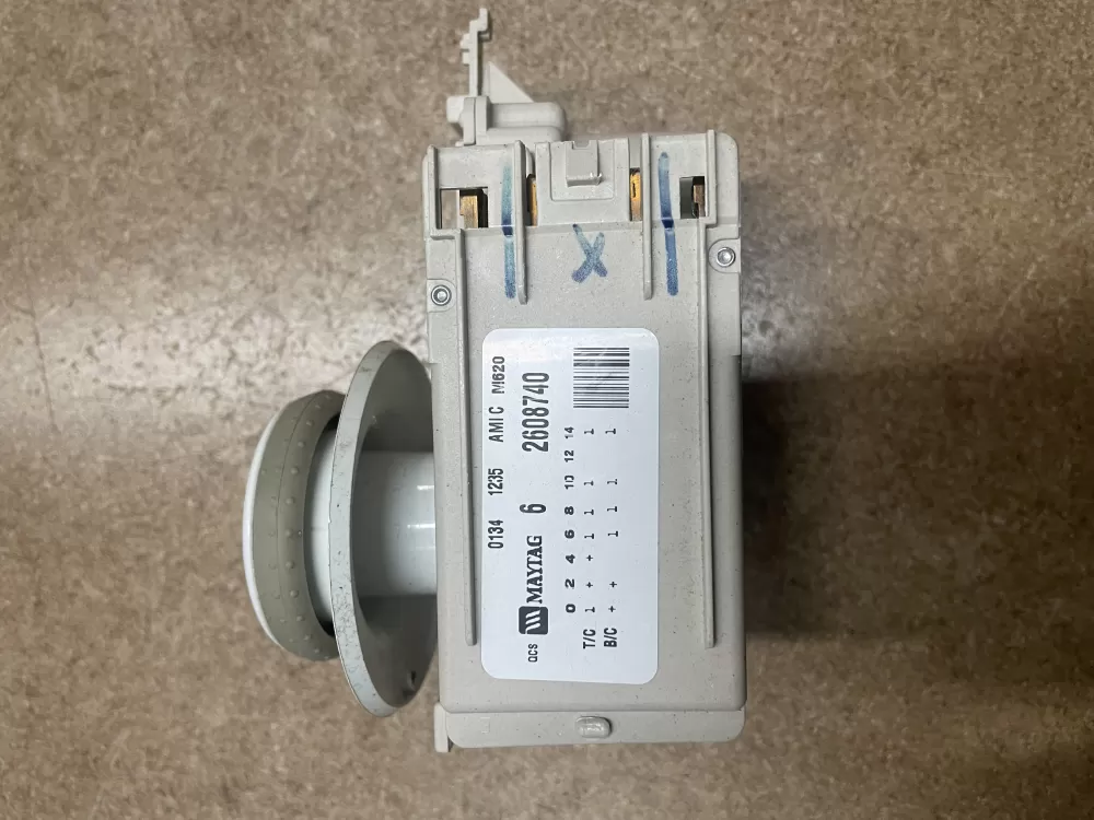 Maytag 62608740 6 2608740 2608740 22003370 22003499 Washer Timer AZ2206 | KM709