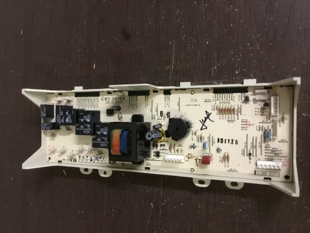GE 572D660G07 WE4M296 Dryer Control Board AZ7008 | NRV305
