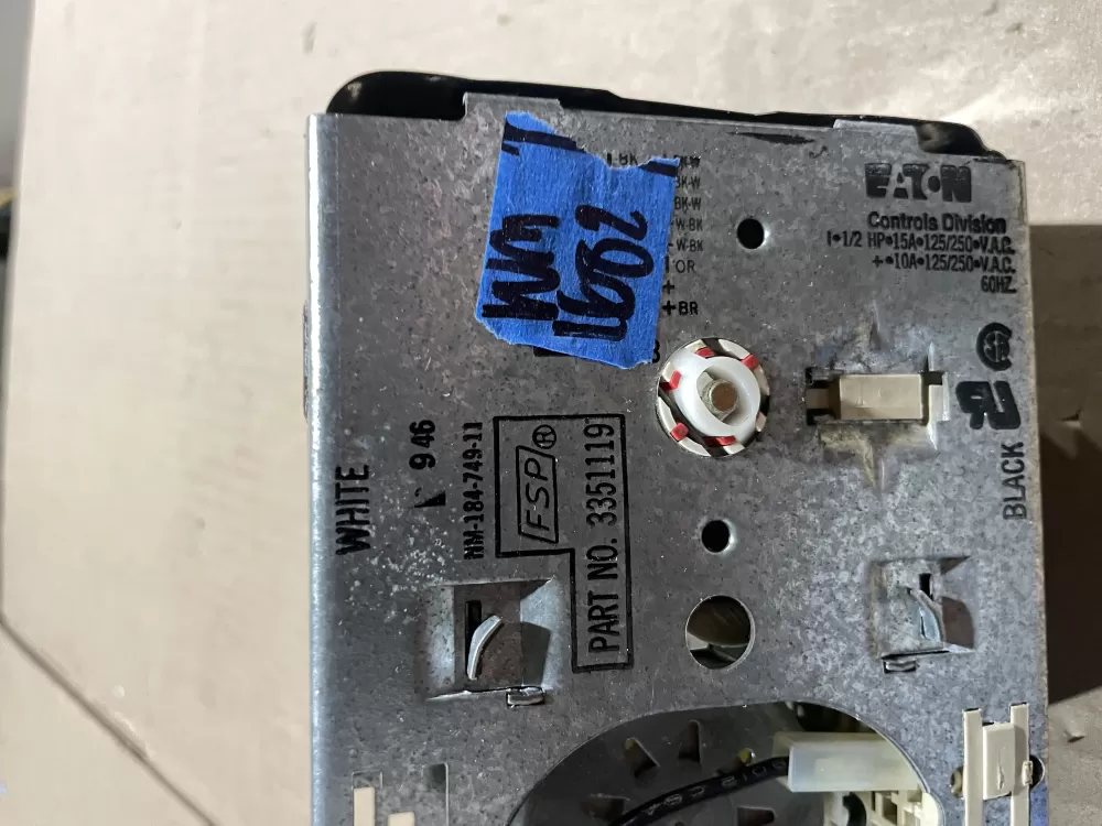 Kenmore WP3351119 3349079 Washer Timer AZ71282 | Wm1682