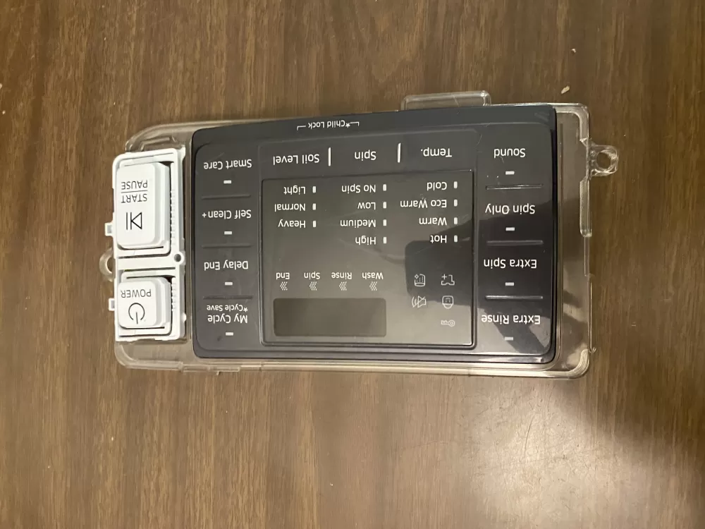 Samsung DC92-01607J  AP6243588  DC94-06643A  DC93-00376D  PS12084833 Dryer UI Control Board