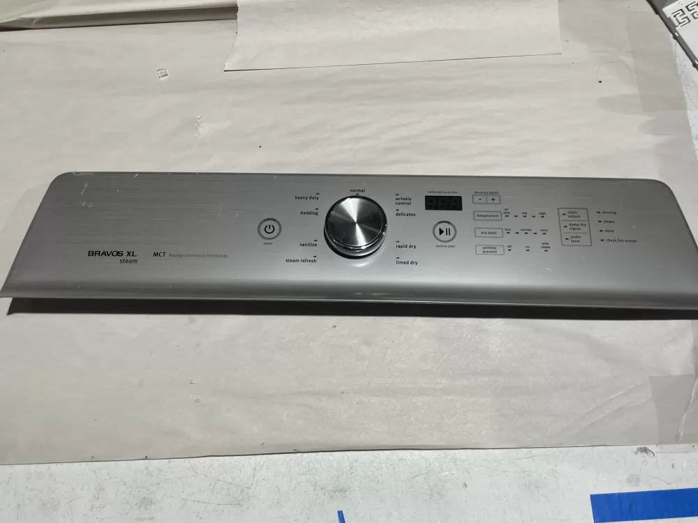 Maytag Bravos W10507962 Washer Control Panel AZ144999 | Wmv274