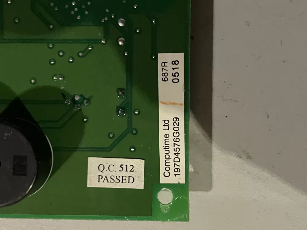 GE 197D4576G029 Refrigerator Control Board Dispenser AZ34590 | Wm72