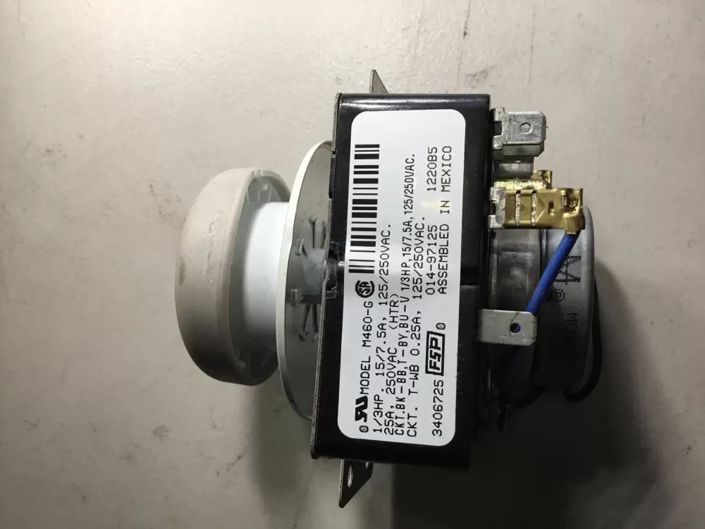 Whirlpool Maytag Amana WP3406725 3406725 AP6008573 Dryer Timer AZ40313 | NR25