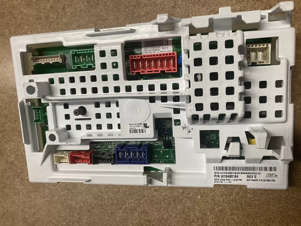 Kenmore AP5629538 W10406126 W10445395 W10480184 PS3653305 W10480184 E Washer Control Board