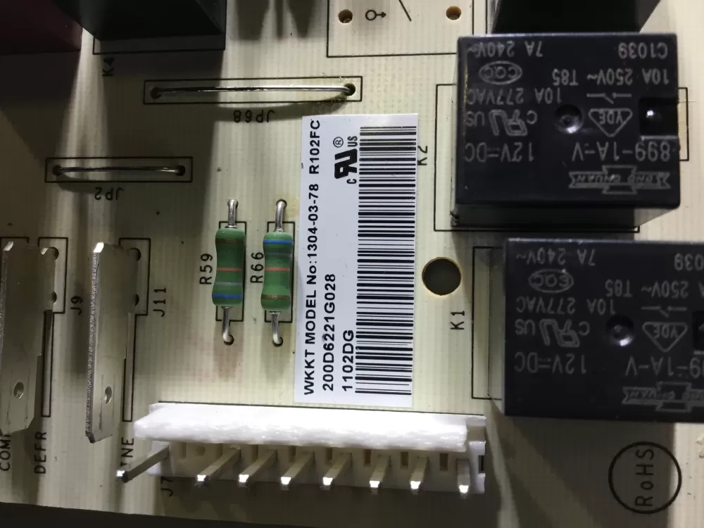 GE 200D6221G028 EBX1110P002 Refrigerator Control Board AZ47079 | NR571