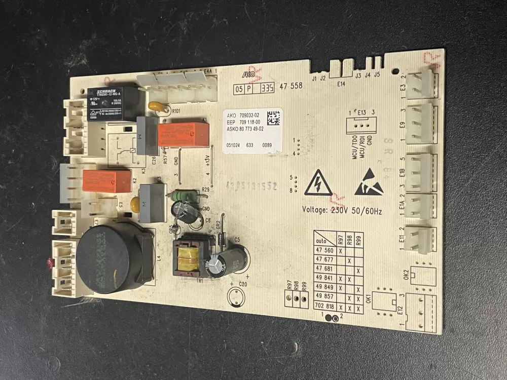 Asko 80 773 49-02  8077349-02  709032-02 Asko