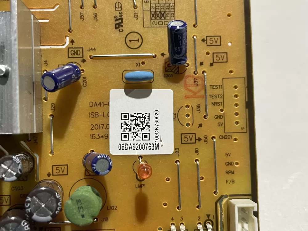 Samsung DA92 00763M Refrigerator Control Board Inverter AZ139114 | Wm2151
