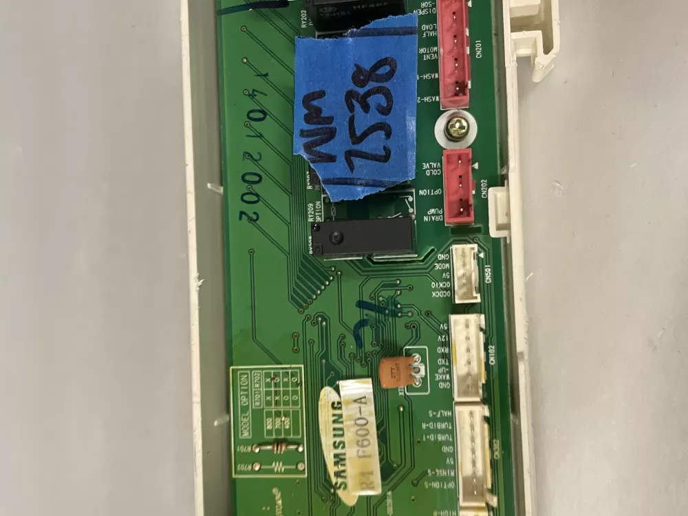 Samsung DE41-00391A Dishwasher Control Board AZ224781 | Wm2538