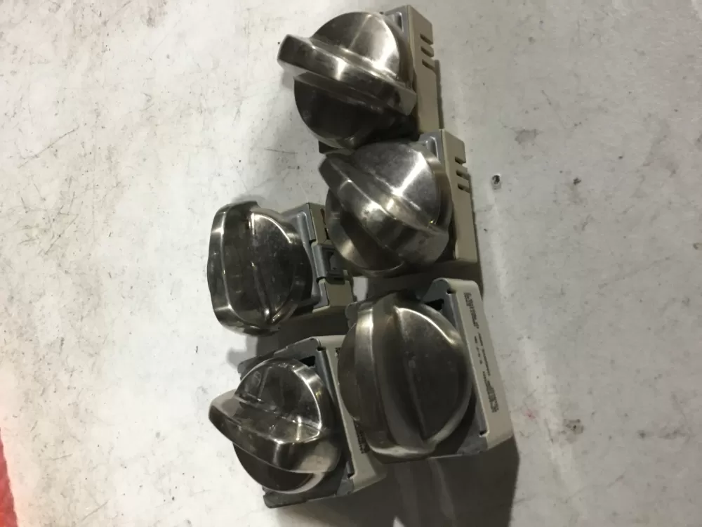 GE Range Oven Infinite Switch Set of 5 - WB24T10153 WB24T10145 AZ83505 | Sl130