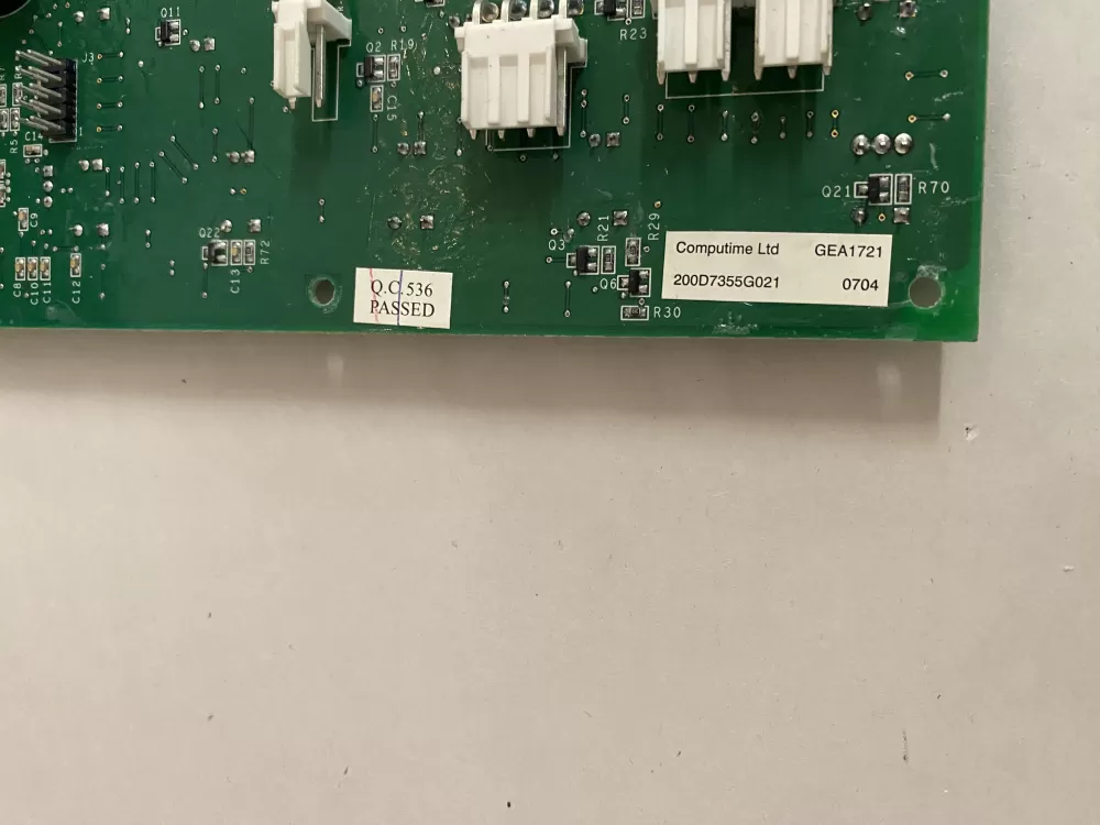 GE 200D7355G021 Refrigerator Control Board Wr55x10861 AZ201570 | BK2702