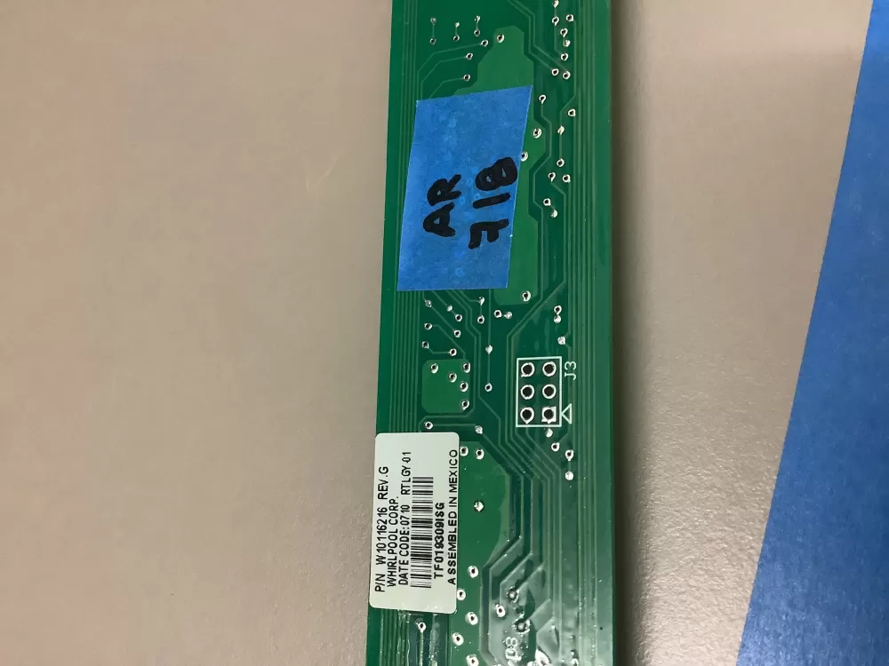 KitchenAid Jenn Air W10116216 Refrigerator Control Board AZ201953 | AR718
