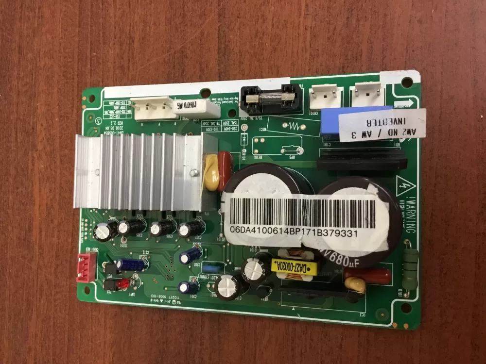 Samsung DA41 00585A 00614B Refrigerator Control Board Inverter AZ34916 | NR333
