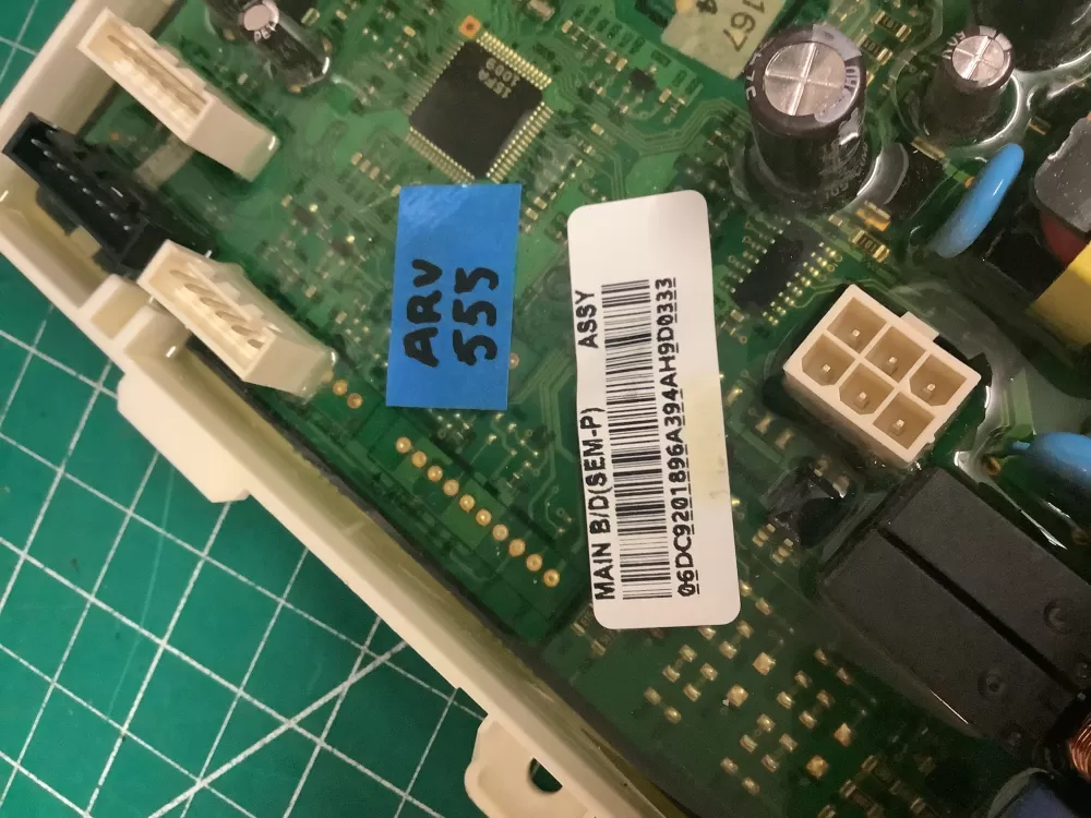 Samsung DC92 01729F 01896A PS11771597 Dryer Control Board AZ205801 | ARV555