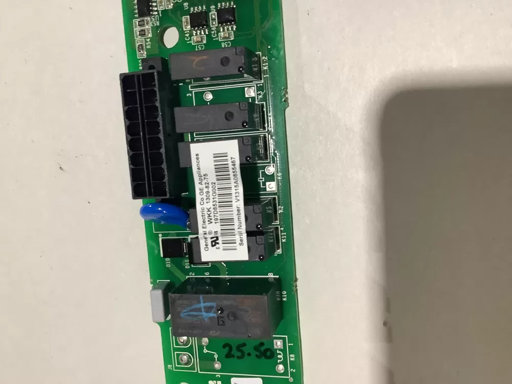 GE REFRIGERATOR CONTROL BOARD PART# WR55X29507 197D8531G002 AZ177822 | ZC2652