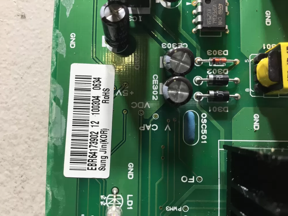 Kenmore LG EBR64173902 Refrigerator Control Board Electronic AZ47455 | NR588