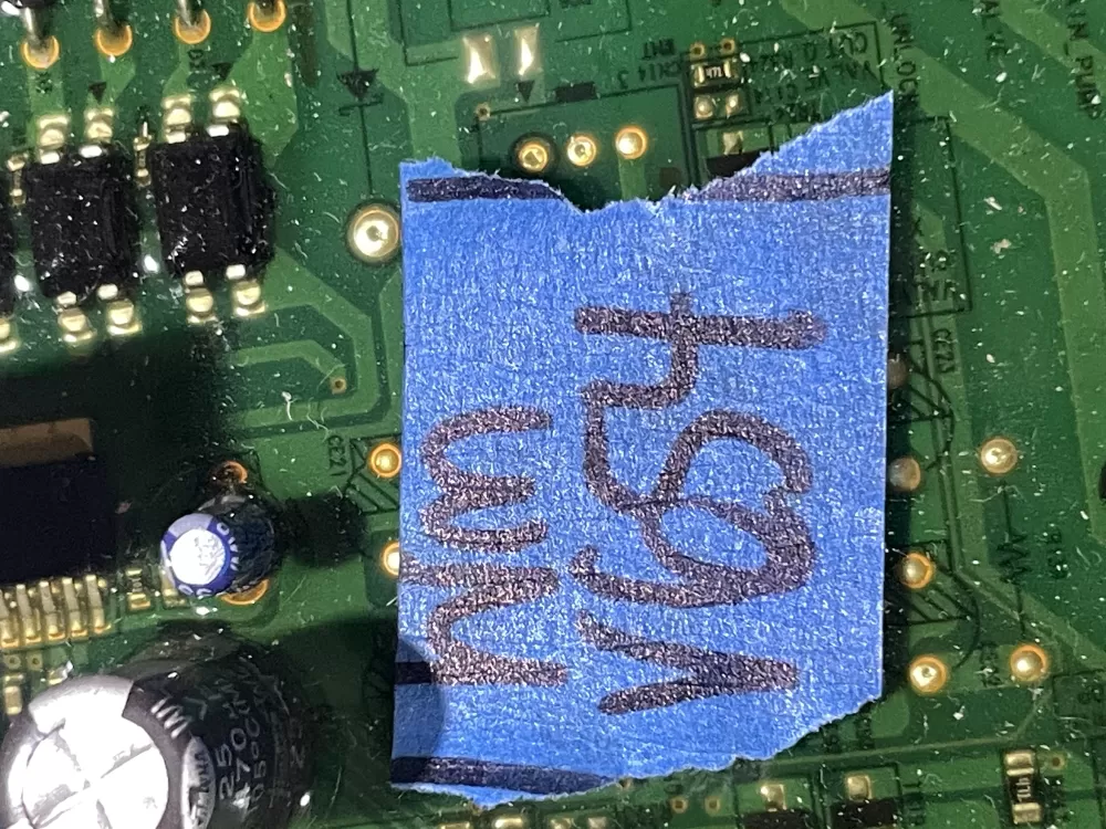 Samsung DC92-00250A Washer Control Board AZ111482 | Wmv654