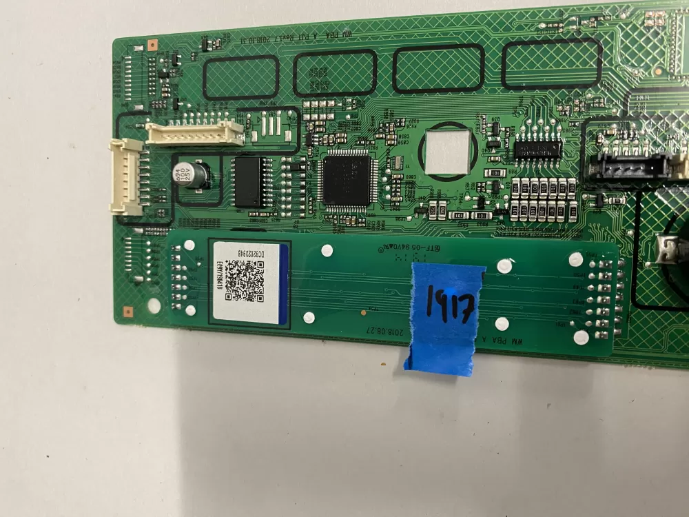 Samsung Wa50r5400av Washer Control Board Display Module AZ227429 | BK1917