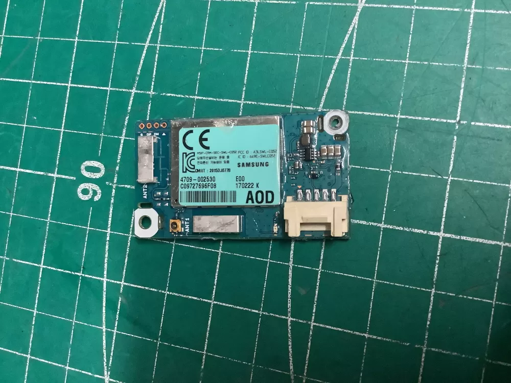 Samsung DC92 02046A Washer Control Board Wifi Module AZ200157 | AR2793