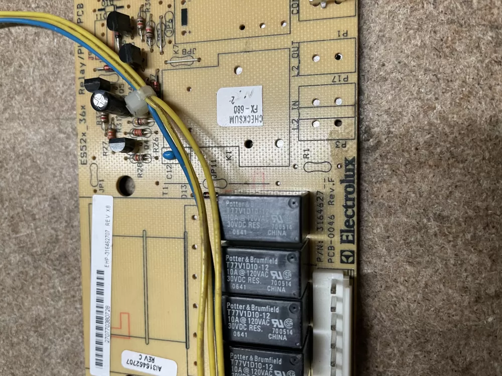  316448901 3164357 Scm529 Range Control Board Used With AZ13771 | KM1566