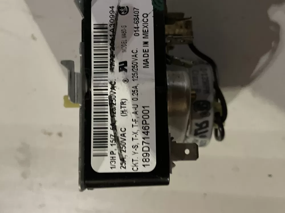 GE General Electric Kenmore 189D7146P001 Dryer Timer AZ34501 | Wm69