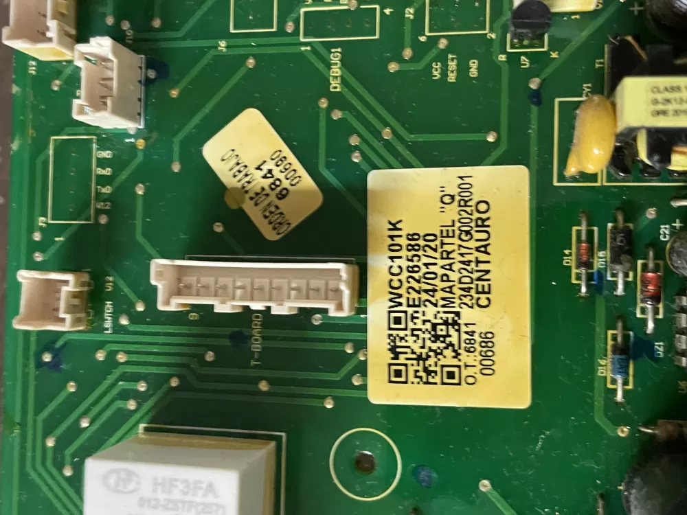 GE Kenmore WH12X20274 E226586 Washer Control Board AZ48105 | Wm728