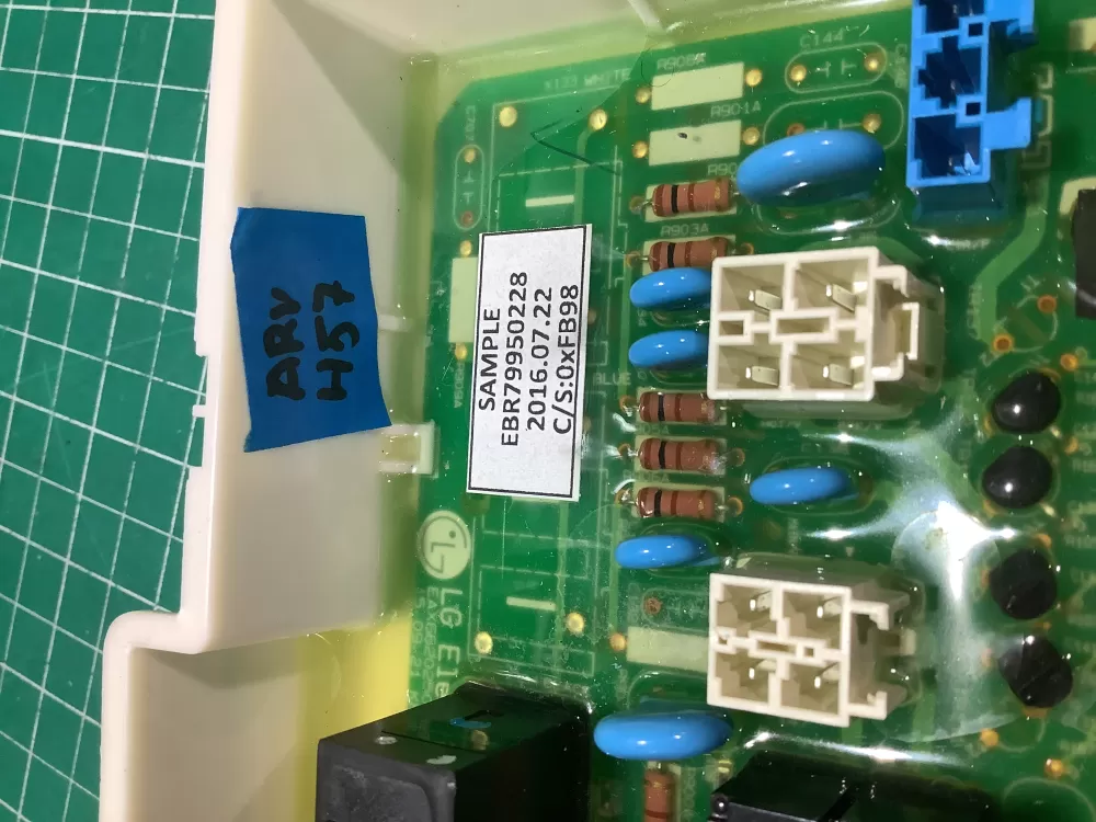LG EBR79950228 Washer Control Board AZ184919 | ARV457