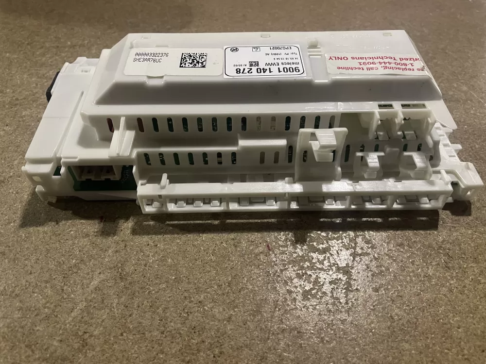 Bosch 9000968127 Dishwasher Control Board Epg70021 Wm1629 AZ27897 | KM264