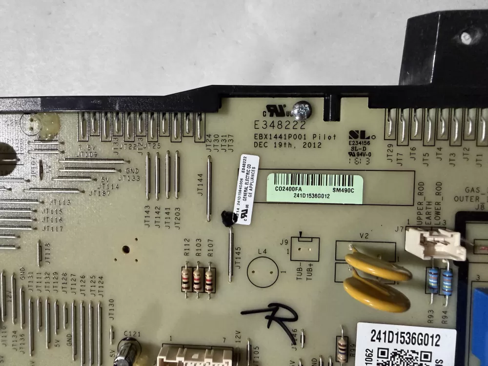 GE 241D1536G012 Washer Control Board AZ213227 | KMV76