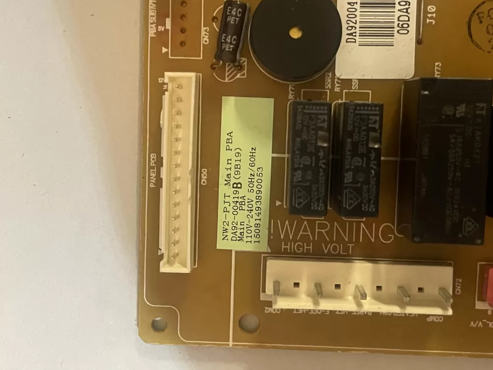 Samsung DA92 00205B 00419B Refrigerator Control Board AZ189792 | KM1237
