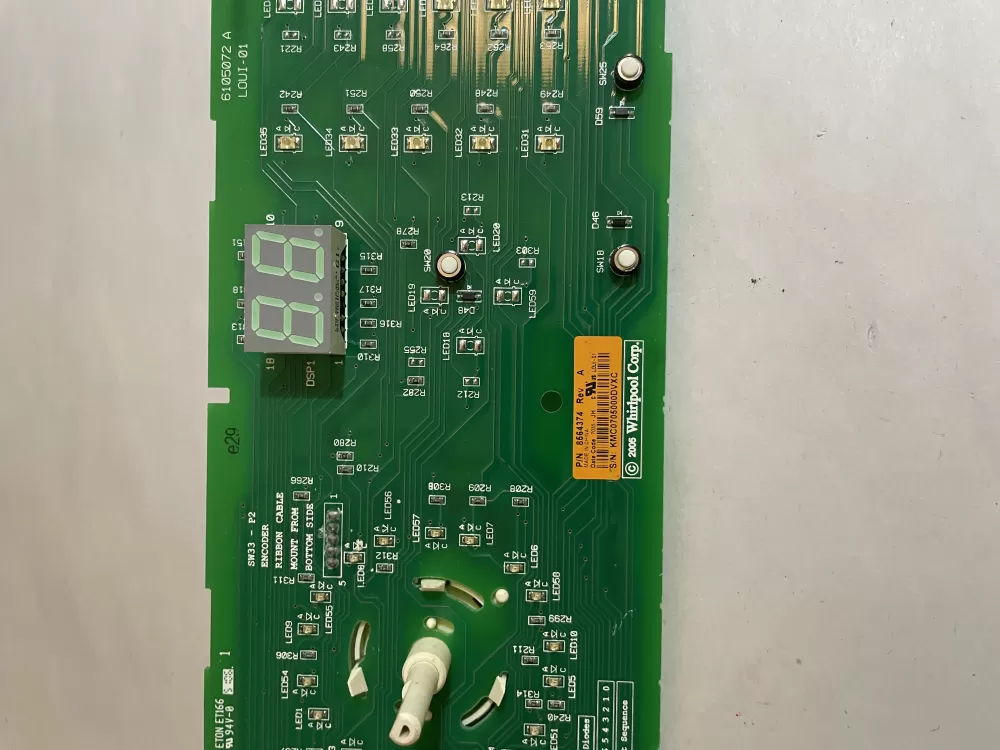 Kenmore WP8564374 AP6013322 8564374 Washer Control Board AZ189948 | KM706