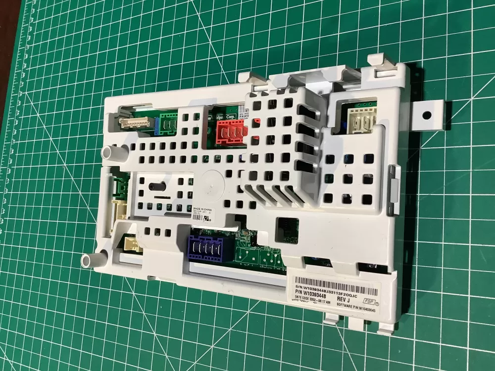 Maytag  Whirlpool W10393448  AP5324940  2118381  AH3503143  EA3503143  PS3503143  W10296020  W10296105 Washer Control Board