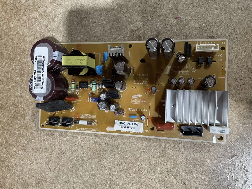 Samsung DA92-00215R  DA41-00782B  AP5914898  3969842  PS9604069 Refrigerator Inverter Control Board