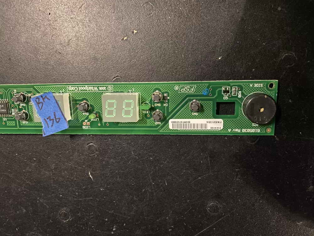 Kenmore Whirlpool 2321723 Refrigerator Control Board AZ26325 | BK136