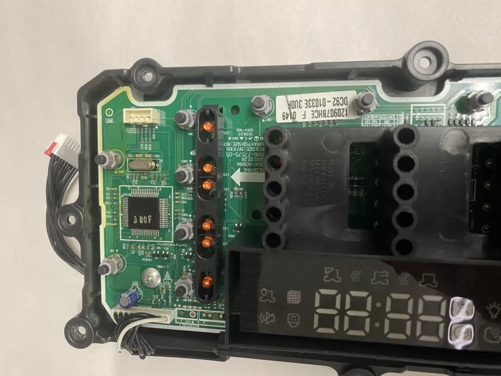 Samsung DC92-01033E Washer Control Board AZ210518 | BK1681