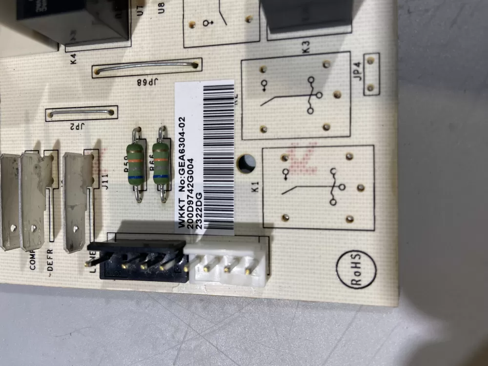 GE EBX1110P002 200D49742G004 WR55X10996 Fridge Control Board AZ104096 | BG439