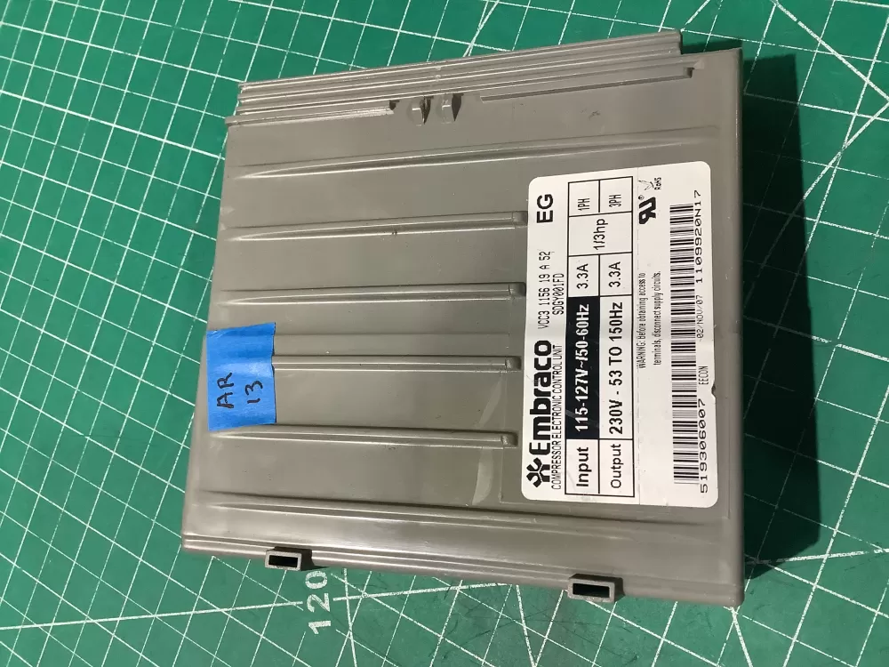 Whirlpool W10154805 Refrigerator Inverter Control Board AZ197332 | AR13